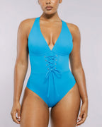 Smart Sculpt™ Plunge Corset Shaping Swimsuit
