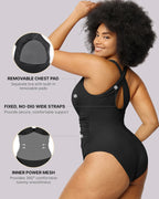 Smart Sculpt™ Plunge Cutout Swimsuit