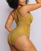 Smart Sculpt™ Plunge Cutout Swimsuit