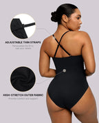 Smart Sculpt™ U-Ring Cut Out Shaping Swimsuit