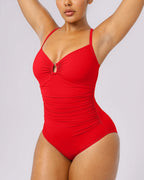 Smart Sculpt™ U-Ring Cut Out Shaping Swimsuit