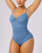 Smart Sculpt™ U-Ring Cut Out Shaping Swimsuit