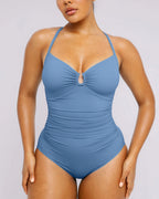 Smart Sculpt™ U-Ring Cut Out Shaping Swimsuit