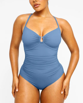 Sculpt & Shine U-Ring Shaping Swimsuit