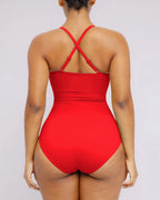 Smart Sculpt™ U-Ring Cut Out Shaping Swimsuit