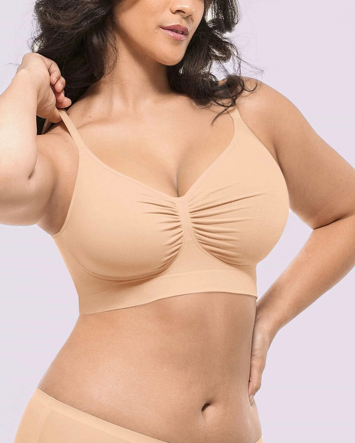 Bare Essentials™ Skin Flow™ Smooth Unlined Wireless Bra Triple Bundle