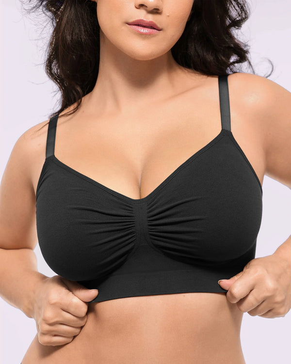 Bare Essentials™ Skin Flow™ Smooth Unlined Wireless Bra Triple Bundle