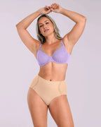Unlined Lace Underwired Uplift Bra