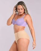 Unlined Lace Underwired Uplift Bra