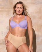 Unlined Lace Underwired Uplift Bra
