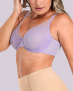 Bare Essentials™ AirSlim® Unlined Lace Underwired Uplift Bra