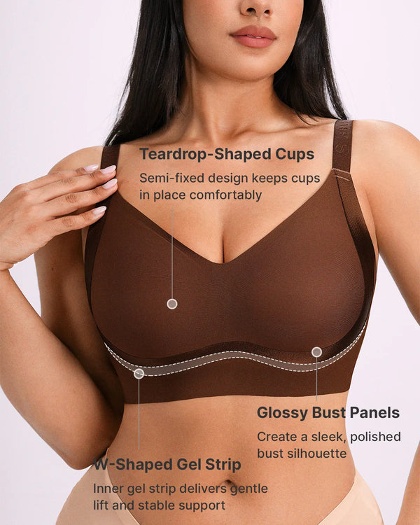 Wireless  Full Support Back Smoothing Bra