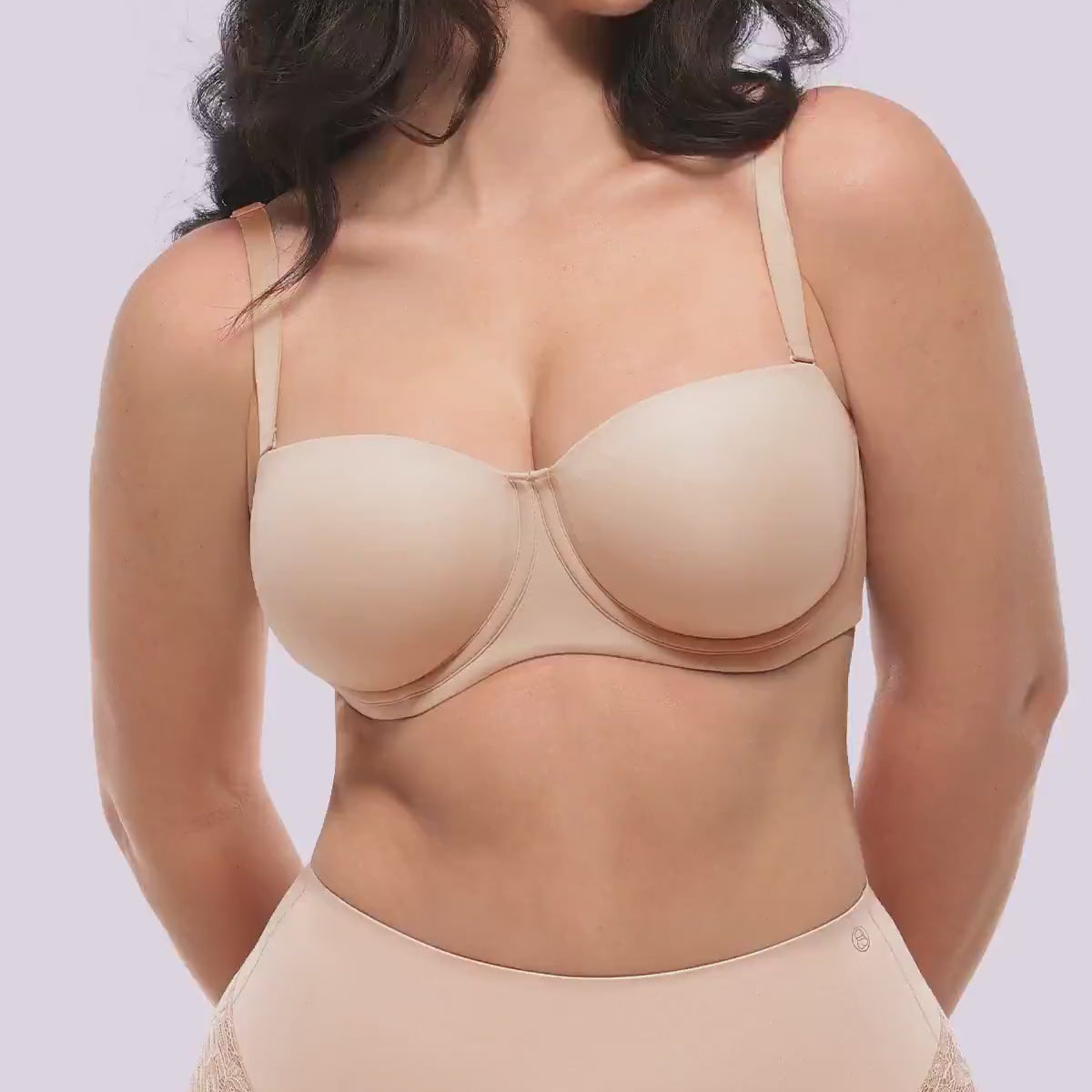 Bare Essentials™ AirSlim® Convertible Strapless Push Up Bra | SHAPELLX