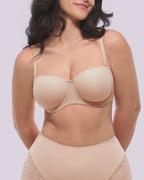 Bare Essentials™ AirSlim® Convertible Strapless Push Up Bra