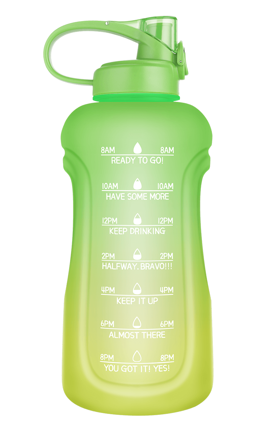 Shapellx 128oz Motivational Water Bottle